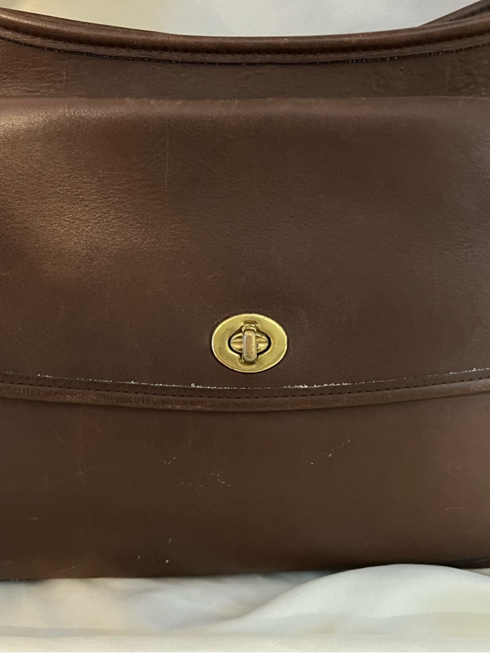 Vintage Coach Brown Shoulder Bag - Picture 2 of 6